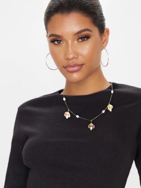 kate spade Jewelry - KATE SPADE - Painted Pearl Scatter Necklace. NWT